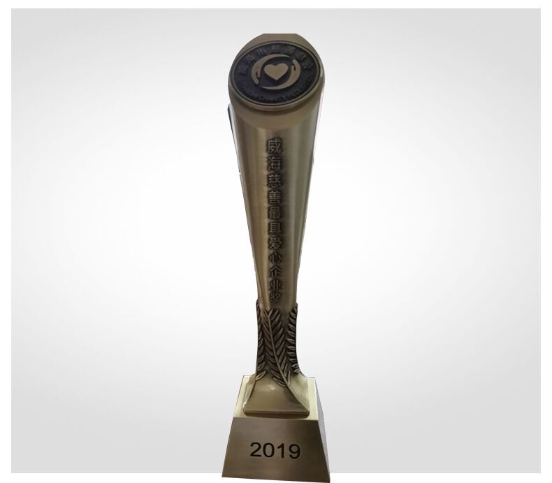 慈善铜奖杯
